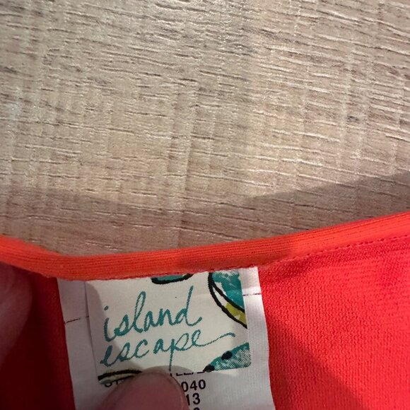 ISLAND ESCAPE WOMENS TANKINI TOP SIZE 8 BOTTOMS SIZE 12 - Picture 7 of 10